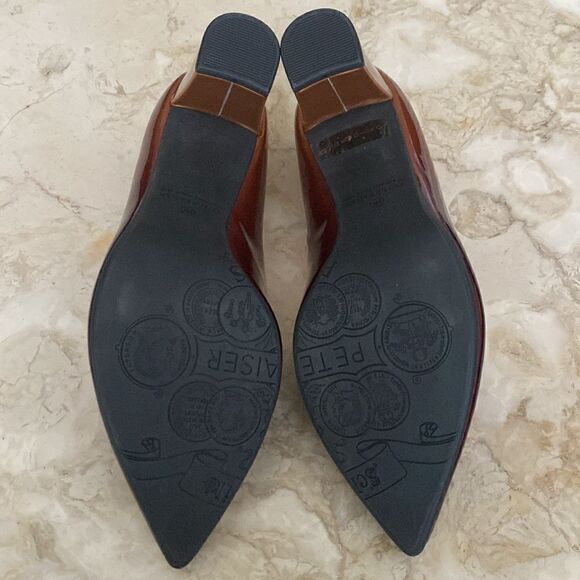 Peter Kaiser As New Patent Leather Metallic Pumps - Picture 8 of 12